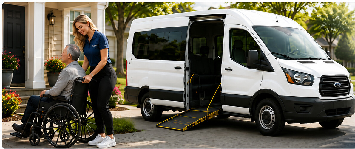 Wheelchair accessible transportation service